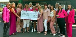 Quinn's hairdressers raise thousands for Cancer Research UK