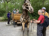 Okehampton ramblers visit Stover Country Park