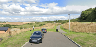 Suspected arson attack at Meldon Fields estate