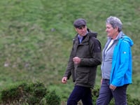 Prince William pays a trip to Wistman's Wood