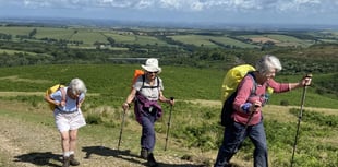 OKEHAMPTON RAMBLING CLUB: A walk despite the threat of heavy rain