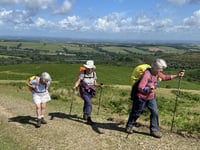 OKEHAMPTON RAMBLING CLUB: A walk despite the threat of heavy rain