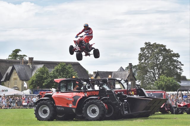 Day long entertainment at Okehampton Show