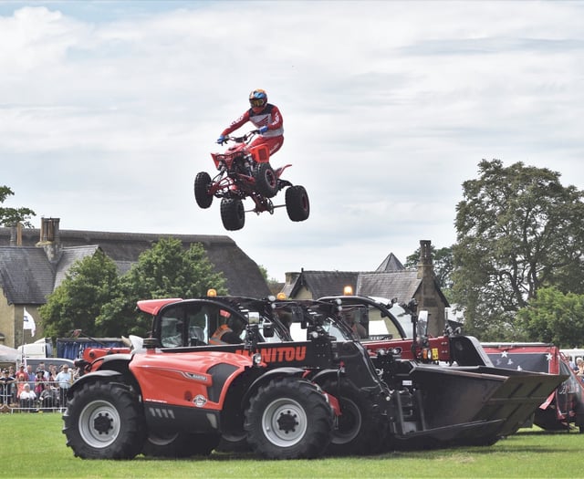 Day long entertainment at Okehampton Show