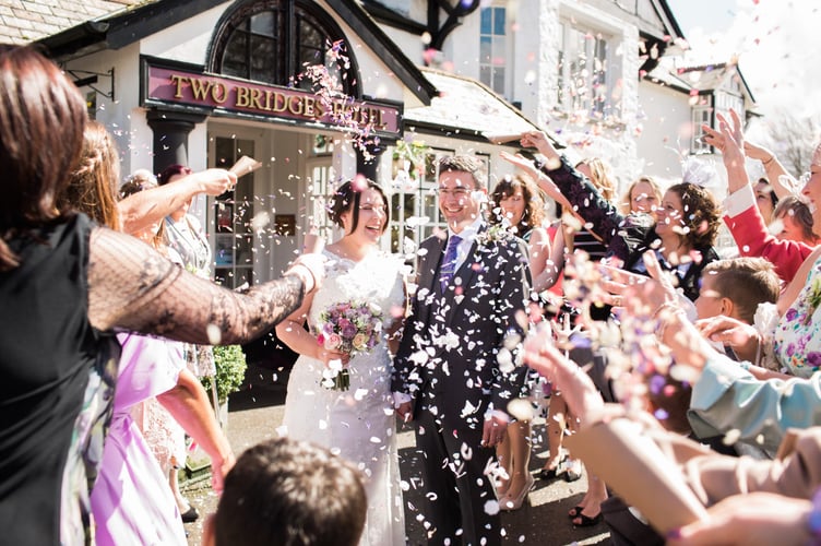 Two Bridges wedding