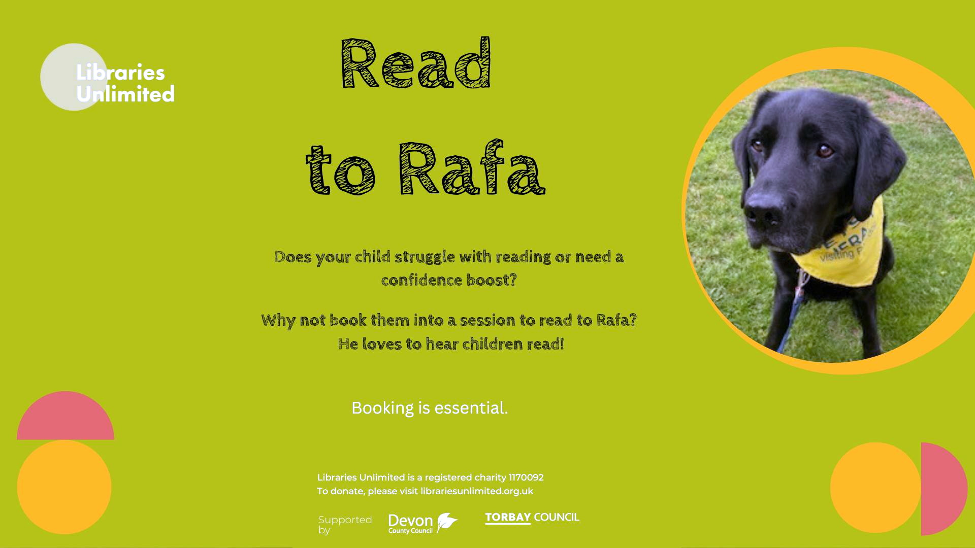 Read to Rafa at the library