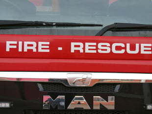 Two treated for smoke inhalation after embers started property fire
