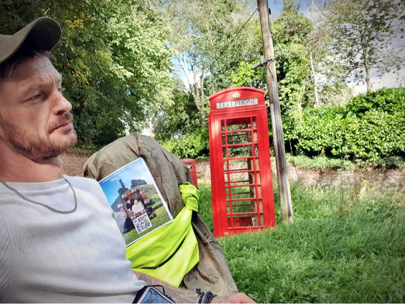 Grieving son sets off on 500-mile fundraising trek in mother's memory