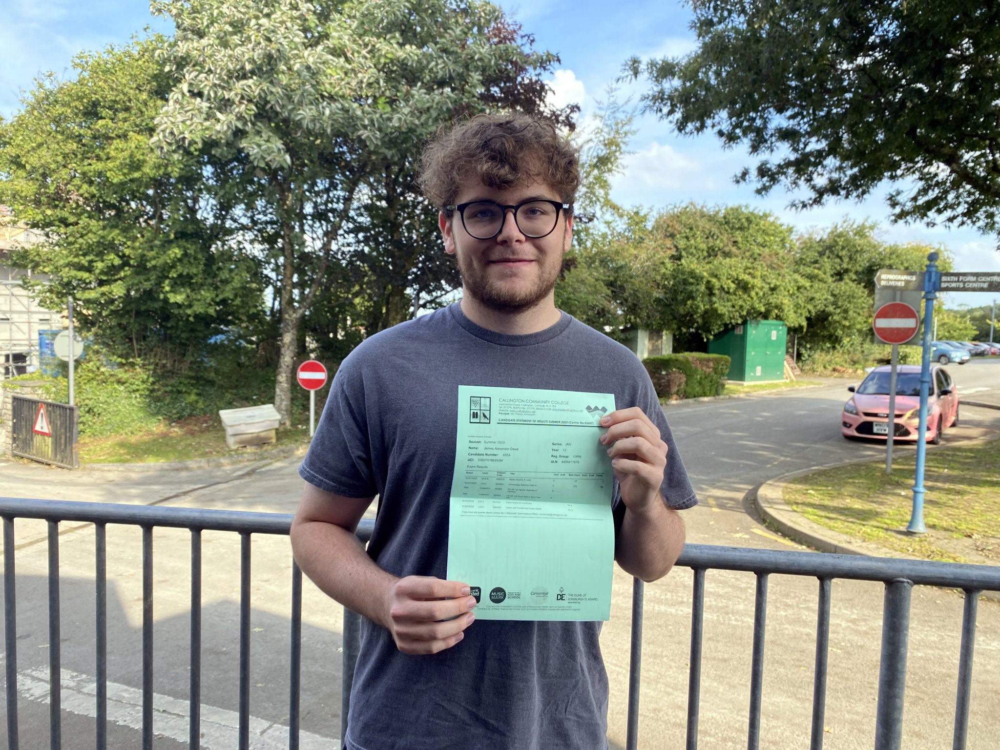 Tributes paid by proud heads as pandemic cohort collect results