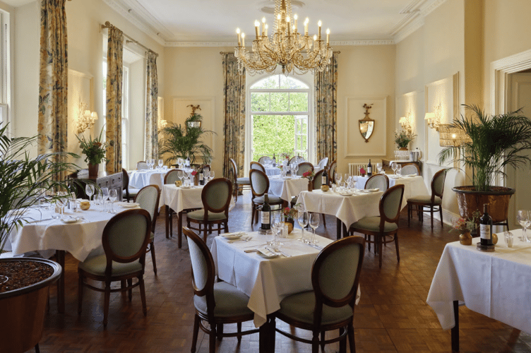 The Arundell's beautiful restaurant