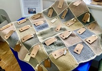 Museum works with memory cafe to create memory blanket