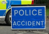 Long delays after crash on A30 at Cheriton Bishop