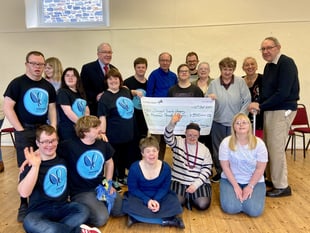 Arts Society Dartmoor donate hundreds to Get Changed Theatre