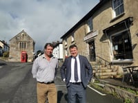 South Zeal community store campaign gets thumbs-up from MP Mel Stride