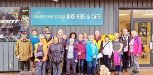 Wellbeing walks Okehampton leads walk for Youth Hostel Association 