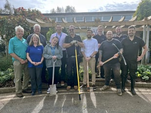 Hospital gardens get a makeover