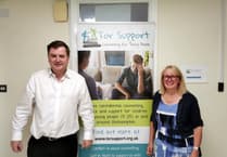 Mel Stride offers support to local counselling service, Tor Support Services