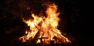 Bonfire Night celebrations in Simmons Park