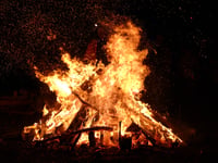 Bonfire Night celebrations in Simmons Park