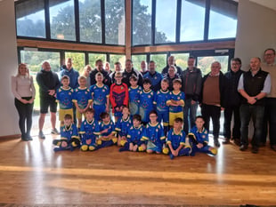 Freemasons donate new kit for U11 Argyle team