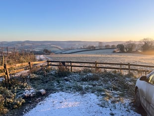 Freezing weather to hit Devon