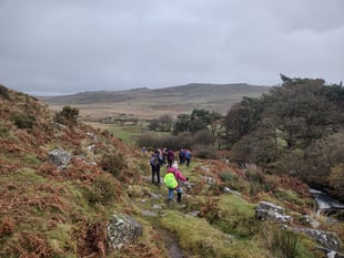 OKEHAMPTON RAMBLING CLUB: Muddy ground forces walkers to change route