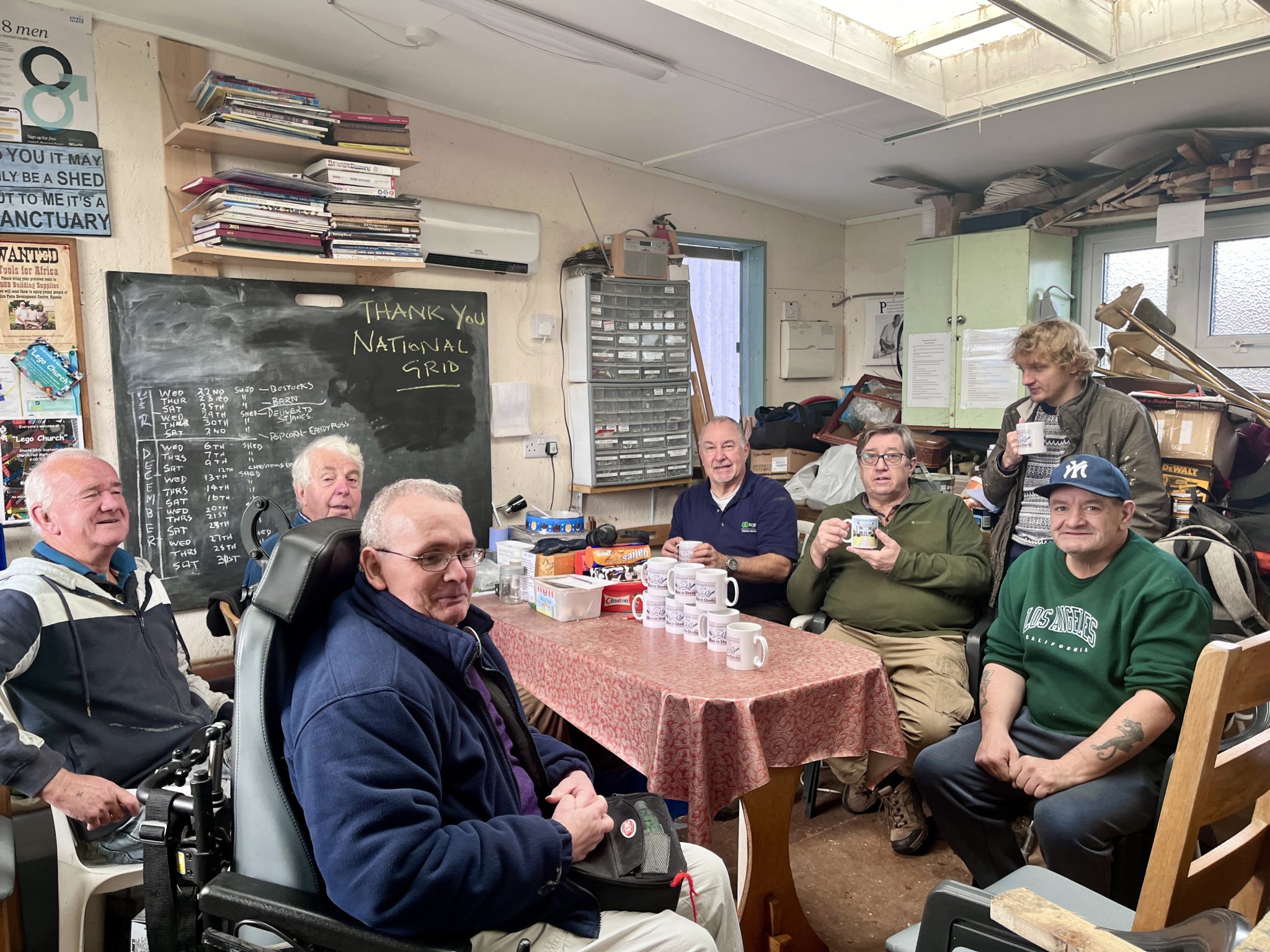 Men in Sheds to open warm space