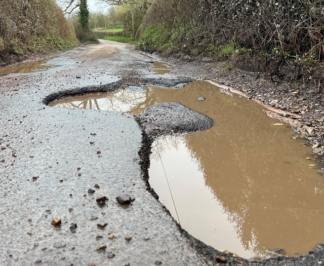 Average South West driver hit for £1.5k pothole damage