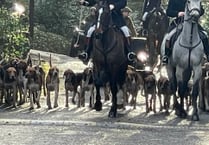Supporters turned out to cheer on local hunt at Boxing Day meets
