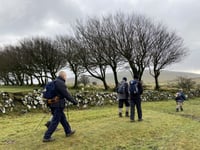 OKEHAMPTON RAMBLING CLUB: Out on the moor without Storm Henk threat