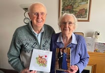 Big surprise for Reg and Hazel on their 70th wedding anniversary
