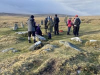 OKEHAMPTON RAMBLING CLUB: A very cold winter walk