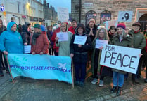 Gaza peace rally in Exeter