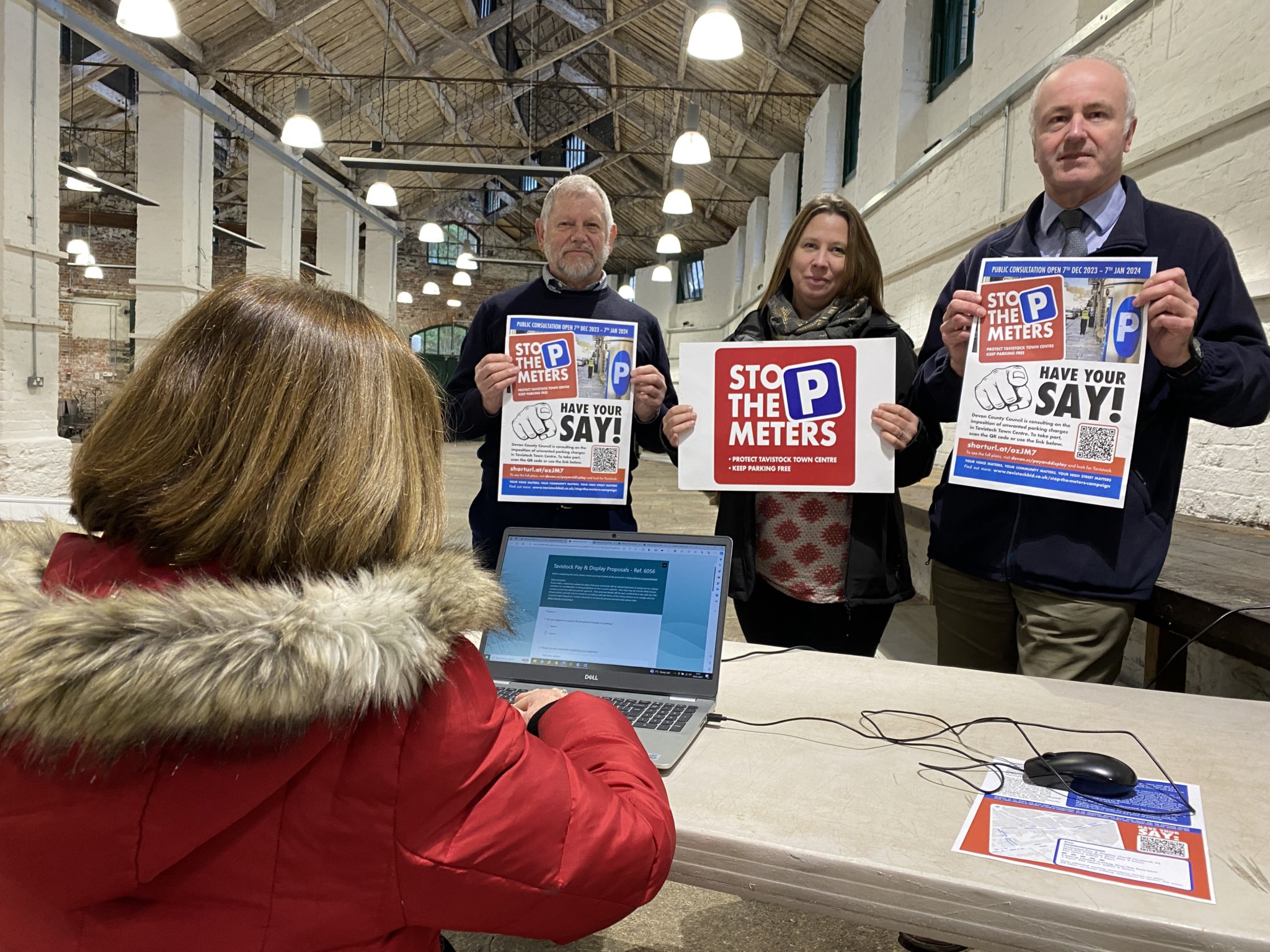 Parking protest moves to County Hall