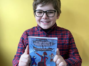 Ten-year-old writes to help those with dyslexia