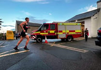 Moorland charity fire station run