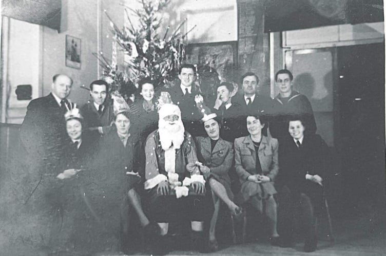 Okehampton Polish Camp, Christmas 1945, staff
