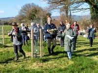 All welcome at wassail to call for good year for orchard