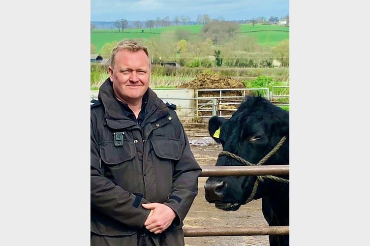 Martin Beck, who joins the National Rural Crime Unit this month.