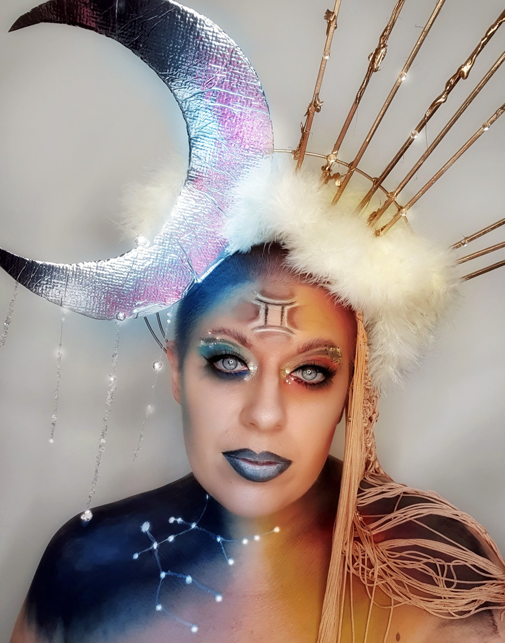 Okehampton bodypainter raises awareness of endometriosis