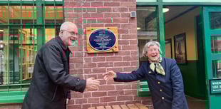 National Railway Heritage Awards plaque unveiled at Okehampton Station
