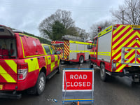 Horsebox incident closes A3072 near Copplestone

