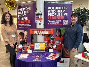 FearFree seeks event volunteers to raise awareness of domestic abuse
