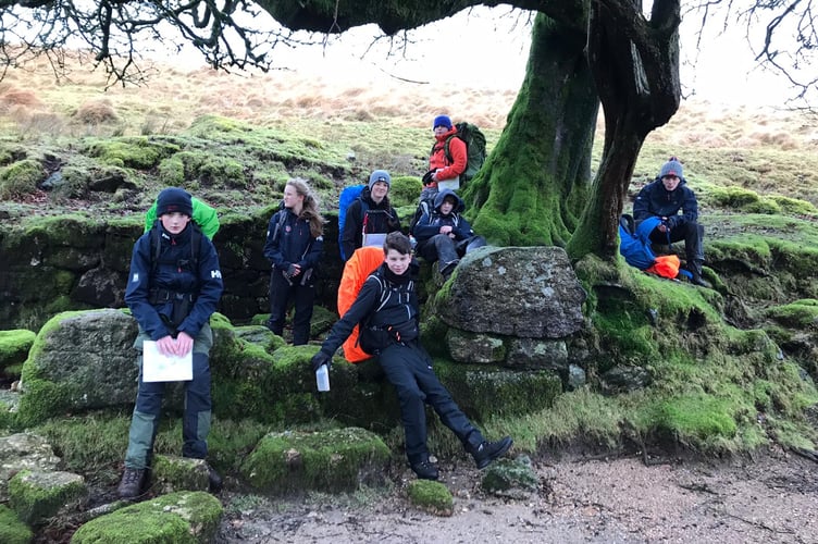 Mount Kelly College students on Ten Tors Training.