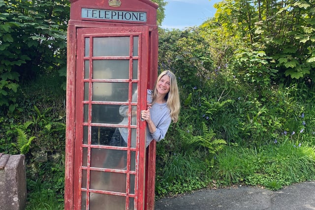 Mary Tavy phone box bringing Dartmoor mining history back to life