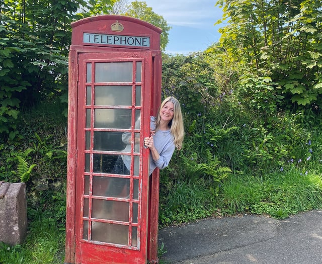 Mary Tavy phone box bringing Dartmoor mining history back to life