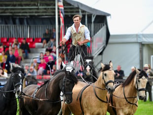 Daring horse performer set to wow at Devon County Show