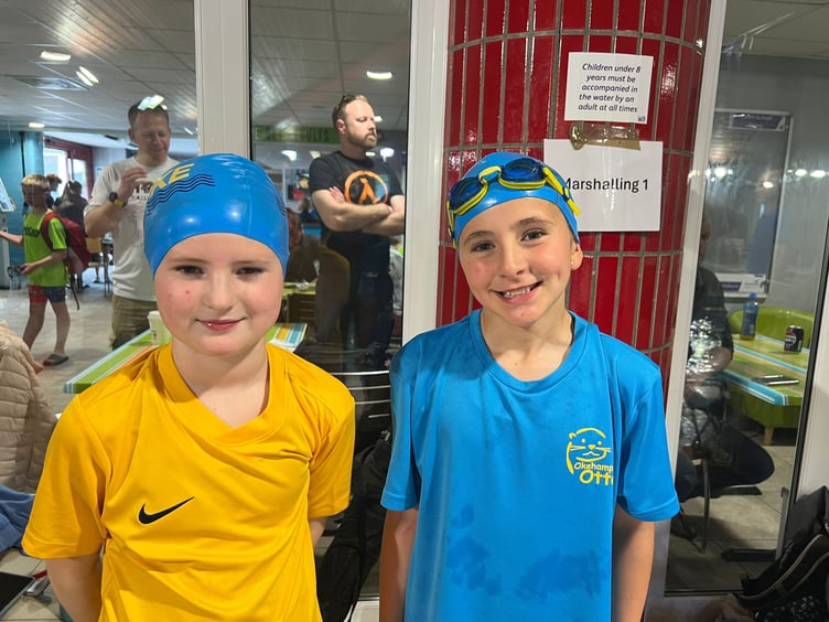 Okehampton Otters at the Dartmoor Sprint Meet