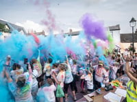 Hatherleigh prepares to paint the town red as colour run approaches