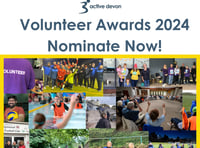 Active Devon launches Volunteer Awards for third year